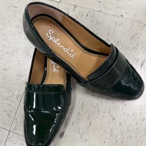 Splendid Dark Green Patent Loafers
